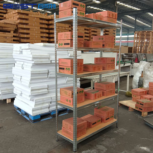 Estantería de Acero Resistente sin Pernos, Estante de Almacenamiento para Almacén, <span class=keywords><strong>Garaje</strong></span>, Taller, Fábrica - Product Image 5