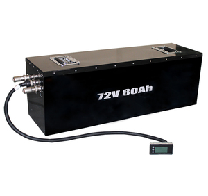 แบตเตอรี่ลิเธียมไอออน 51.2V 48V 60V 72V 60Ah 80Ah คุณภาพสูงสำหรับสกู๊ตเตอร์ ขายดี - Product Image 1