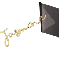 Autocollants métalliques de luxe en feuille d'or rose, étanches, avec logo personnalisé, étiquettes 3D gaufrées, pour cosmétiques
