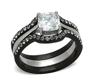 การออกแบบแฟชั่นใหม่2022 CZ ฝังหินแหวนวินเทจแหวนหมั้นสำหรับผู้หญิง