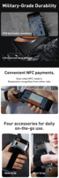 SUNMI Hyper Wi-Fi Smart Mobile Terminal Paiements avec NFC Opérations fluides Pos Machine
