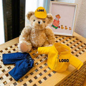 Boneka Beruang Seragam LOGO Kustom Menerima Logo Kustom Hadiah Promosi Mainan - Product Image 5