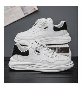 Breathable <b>Mens</b> <b>White</b> Sneakers Casual Sport <b>Shoes</b> Thick Sole Dad <b>Shoes</b> Spring New Arrival - Product Image 5