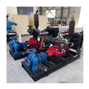 Pompe centrifuge horizontale diesel à double aspiration, à corps divisé, pour irrigation agricole, haute circulation - Product Image 4