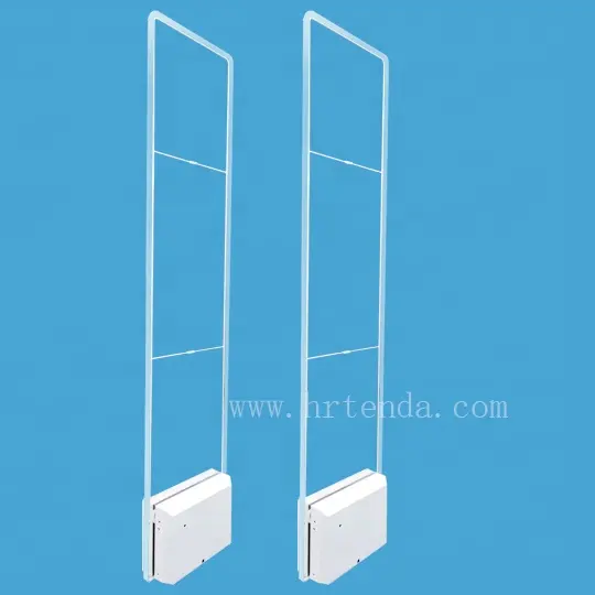 Cửa Hàng Cảm Biến Cổng Để Chống Trộm EAS Acrylic RF Hệ Thống 8.2Mhz Tần Số Ăng Ten Mono Hệ Thống Khe Máy Jammer