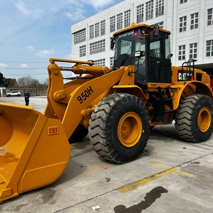 Chargeuse sur pneus Caterpillar CAT950H d'occasion à bas prix, chargeuse hydraulique Caterpillar de qualité, grande chargeuse CAT950H - Product Image 2