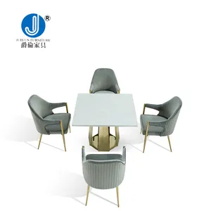 专业制造高端产品豪华金餐厅餐桌椅套装