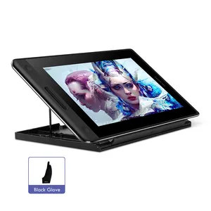 Huion — tablette graphique Kamvas pro12, avec écran tactile, moniteur pour dessin, accessoires d'ordinateur