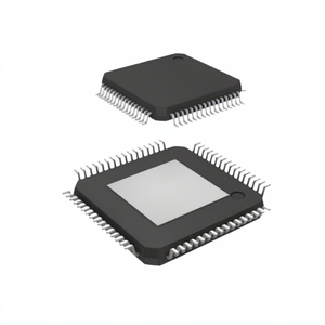 Microcontrolador ATSAMD20J16B-AUT de 32 bits, 64 KB de memoria Flash, encapsulado 64 TQFP con pads expuestos, en stock, componentes electrónicos para kit BOM integrado. - Product Image 1