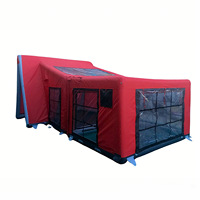 Tente de camping gonflable pour toit, ouverture rapide, familiale, épaisse, imperméable, chaude, une pièce, un hall