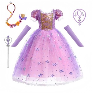 Vestido de tutú de poliéster para niñas, nuevo diseño de personaje Echo, para actuaciones de baile, Princesa Blancanieves, cumpleaños, duendecillo, en stock - Product Image 3