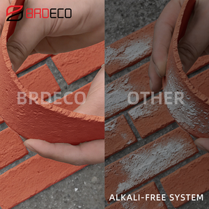 Tuile en argile flexible aspect béton, panneau en ciment souple MCM pour mur industriel - Product Image 4