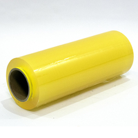 Film plastique alimentaire en PVC, rouleau d'emballage extensible pour aliments et légumes, stockage frais, utilisation en supermarché, personnalisé