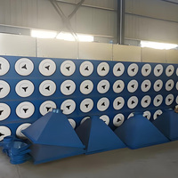 Collecteur de poussière industriel mobile, codes HS, 4 kW, 300 W, collecteur de poussière rond pour moulage