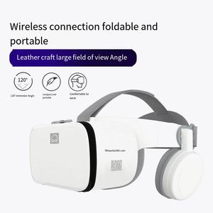 แว่นตา VR-sky VR รุ่น Otaku Z6 สำหรับเล่นเกมไร้สาย ชุดหูฟัง 3 มิติ ความจริงเสมือน โรงภาพยนตร์มือถือ ความละเอียด 720-1080 ขายส่ง - Product Image 2