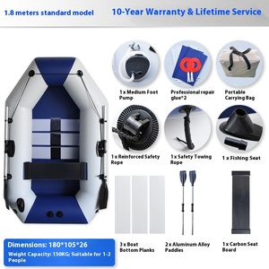 Nhà máy trực tiếp bán Inflatable <span class=keywords><strong>Kayak</strong></span> dày chịu mài mòn PVC chuyên nghiệp lure thuyền cho trôi hoạt động ngoài trời - Product Image 6