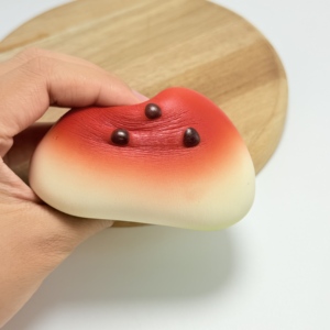 CHENXI Pu Watermelon Wet Soft <b>Squeeze</b> Toy Fruit Slow Rebound Toys Kids Kawaii Fidget Novelty Vent Toy - Product Image 4