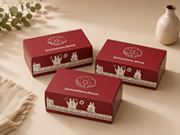 Boîte à gâteaux en papier kraft de qualité alimentaire, personnalisée avec impression OEM, vente en gros, emballage à emporter pour pâtisserie, fournisseur Vietnamien
