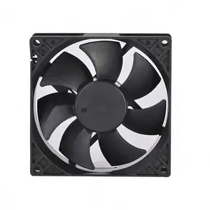 92X92X25mm 9225 axial EC Ventilador de impulsor lâminas de metal ventiladores de fluxo axial industrial de alto volume à prova d'água de refrigeração