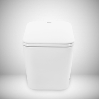 VIVI E3-GS WC monobloc à double chasse, à poser au sol, cuvette carrée en céramique de style européen pour hôtels
