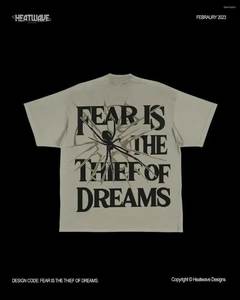 T-shirt personnalisé surdimensionné avec impression de grande image tendance, impression par transfert thermique, 100% coton respirant - Product Image 2