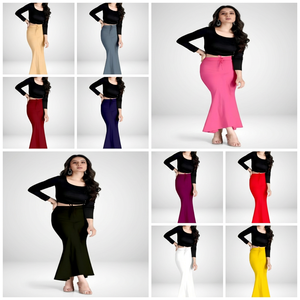 Faja Moldeadora Fishcut para Usar con Saree, Tela Elástica en 2 Direcciones, Calidad A1, Faja Reductora para Mujer, Color Beige, Talla M a XXL - Product Image 6