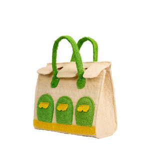 Bolso de mano artesanal de lufa natural estilo Qingxin de alta calidad para mujer, estilo Mori, DIY - Product Image 3