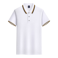 Joychuang Wettbewerbsfähiger Preis Hochwertige Nicht-Schrumpfende Polo-T-Shirts Seidenstoff Polyester Herren-T-Shirts Mit Individuellem Logo