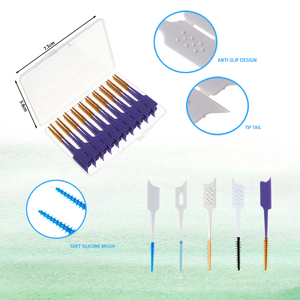 Produttore Silicone morbido spazzolino dente bastoncini interdentali Inter dentale spazzolato - Product Image 1