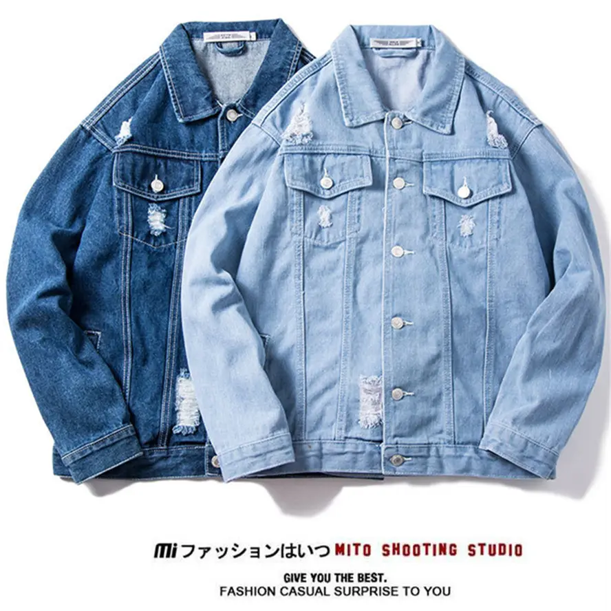 Oemtailor Japanese Style denim jacket button placket denim jackets
