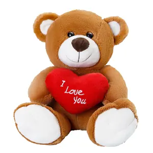 I Love You Mini Teddy Bears Plush Toy Valentines Day Gift Soft Bear Stuffed Animals Small Teddy Bear