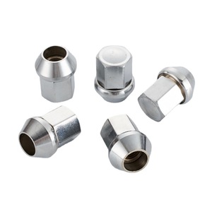 Tuercas <span class=keywords><strong>de</strong></span> Rueda Premium <span class=keywords><strong>de</strong></span> 14x1.5 - Estilo Bellota con Extremo Cerrado Cromado - Ajuste Seguro - Asiento Cónico <span class=keywords><strong>de</strong></span> 1.38 Pulgadas <span class=keywords><strong>de</strong></span> Largo - Llave Hexagonal <span class=keywords><strong>de</strong></span> 19 mm (3/4\") - Product Image 1