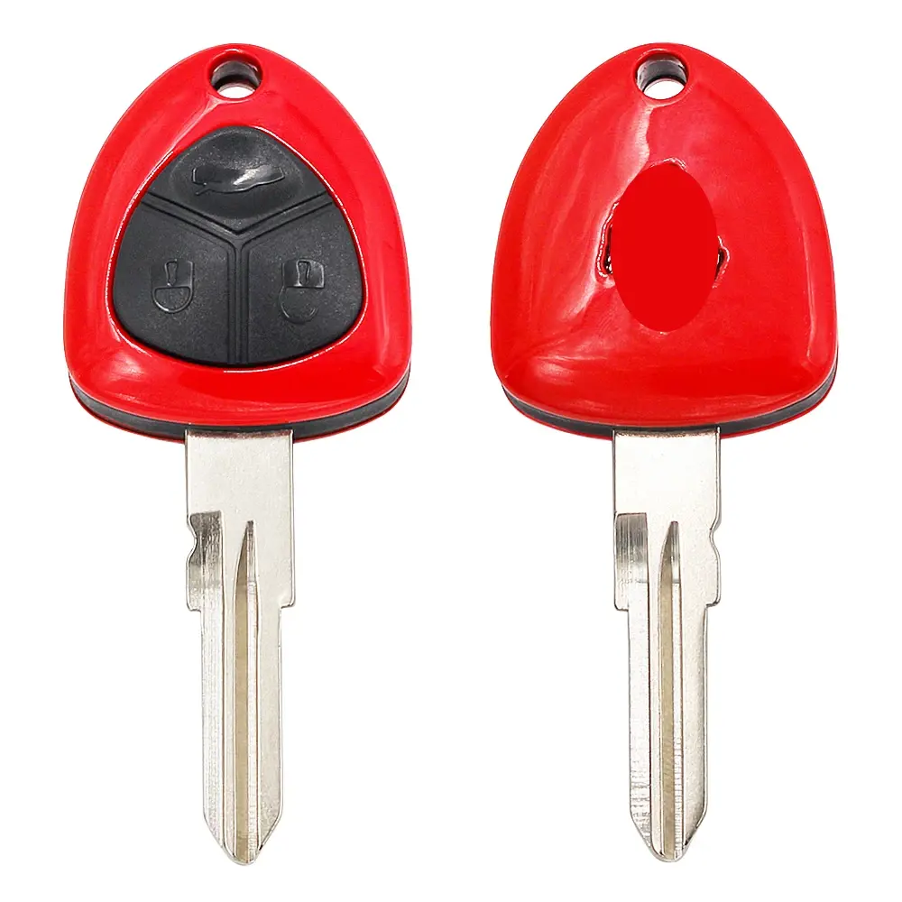 Mando a distancia con Logo para coche, carcasa de 3 botones FOB para Ferrari 458, Italia, FF, California 599, GTB 2007-2014