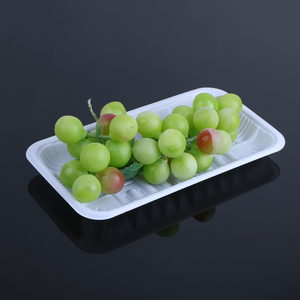 Plateau compostable biosourcé en plastique blanc jetable <span class=keywords><strong>de</strong></span> protection <span class=keywords><strong>de</strong></span> l'environnement <span class=keywords><strong>de</strong></span> vente entière - Product Image 6