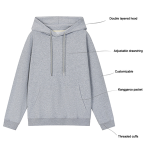 À la mode français éponge décontracté sweat famille vêtements maman et moi 100% coton pull sweat ensemble famille correspondant tenues - Product Image 2