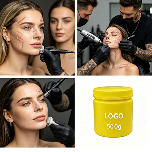 Bálsamo para tatuajes portátil de lujo, en presentaciones de diferentes tamaños y con un empaque hermético y cuidado, bálsamo para el cuidado de la piel con logotipo personalizable. - Product Image 3