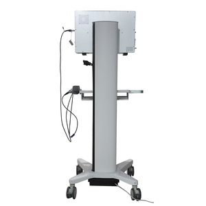 Chariot médical en alliage d'aluminium blanc YKD-2100 IKEDA pour endoscopie ECG à ultrasons et équipement respiratoire - Product Image 2