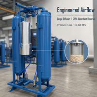 Sécheur d'air comprimé déshydratant industriel DM110MR avec une capacité de 11,5 Nm3/min pour la purification de l'air et les machines pneumatiques