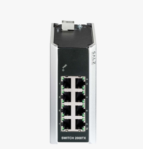 SALZ Automation GmbH 8-Port Unmanaged Industrial <b>Ethernet</b> <b>Switch</b> DIN-Rail-SA-2008-TX-01-00 - Product Image 2