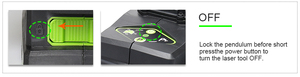 Nivel Láser <span class=keywords><strong>Huepar</strong></span> OSRAM GF360G Recargable, Multilínea, Modo Pulso para Exteriores, Haz Verde 3D, 12 Líneas Cruzadas, Rotatorio - Product Image 4