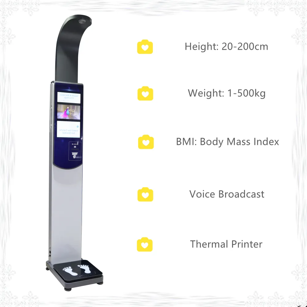 DNM-900S Digitale Hoogte Gewicht <span class=keywords><strong>Balans</strong></span> Gezondheidszorg Machine Voor Ziekenhuizen