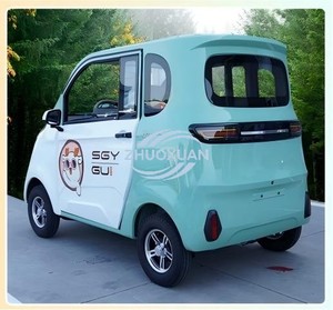 Nueva Camioneta Eléctrica Mini EV de 4 Ruedas y 4 Asientos, Vehículo de Carga para Granja y Hogar - Product Image 2