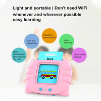 Juguete Musical Educativo Audible para Niños Pequeños de 1 a 5 Años, Aprende el Alfabeto, Números, Colores, Formas, 224 Palabras, 112 Tarjetas, Ecológico