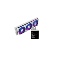 Nuevo Enfriador Líquido AIO para CPU ROG Strix SLC IV 360 ARGB LCD Edición Blanca 2026 con Pantalla LCD IPS de 5.08 Pulgadas y Tubo Corto de 250 mm para PC