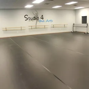 Buena calidad color gris negro ballet danza estudio de suelos de pvc de suelo de vinilo en rollo de 4,0mm 5,0mm - Product Image 1