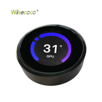 1,28 pulgadas 240*240 Amoled purificador de aire solución de pantalla táctil codificador rotatorio Konb Circular Amoled Display