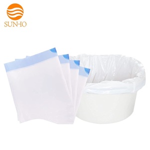 Taşınabilir tek kullanımlık paket Commode gömlekleri süper emici pedler pedleri ile evrensel uyum başucu Commode gömlekleri - Product Image 2
