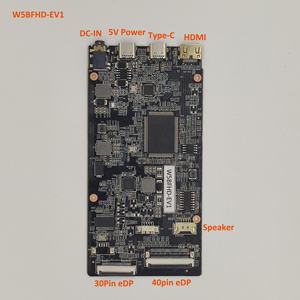 W5BFHD-EV1 <span class=keywords><strong>eDP</strong></span> 40pin 30pin panneau 2560x1600 2K carte contrôleur TYPE-C avec hdm-input/TYPE-C/usb-touch/<span class=keywords><strong>AUDIO</strong></span> - Product Image 2