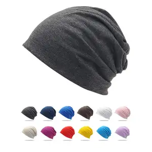 Unisex Knitted Beanie Hat Custom Logo Winter Knit Hats Cap For Men Women