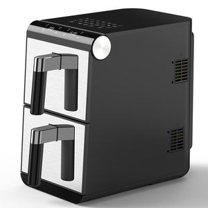 Công Suất Lớn Thông Minh Kép Điện 10L 11L 12L Thép Không Gỉ Không Khí Lò Sấy Kỹ Thuật Số Thiết Bị Nhà Bếp Với Đôi Ngăn Xếp Tính Năng - Product Image 3